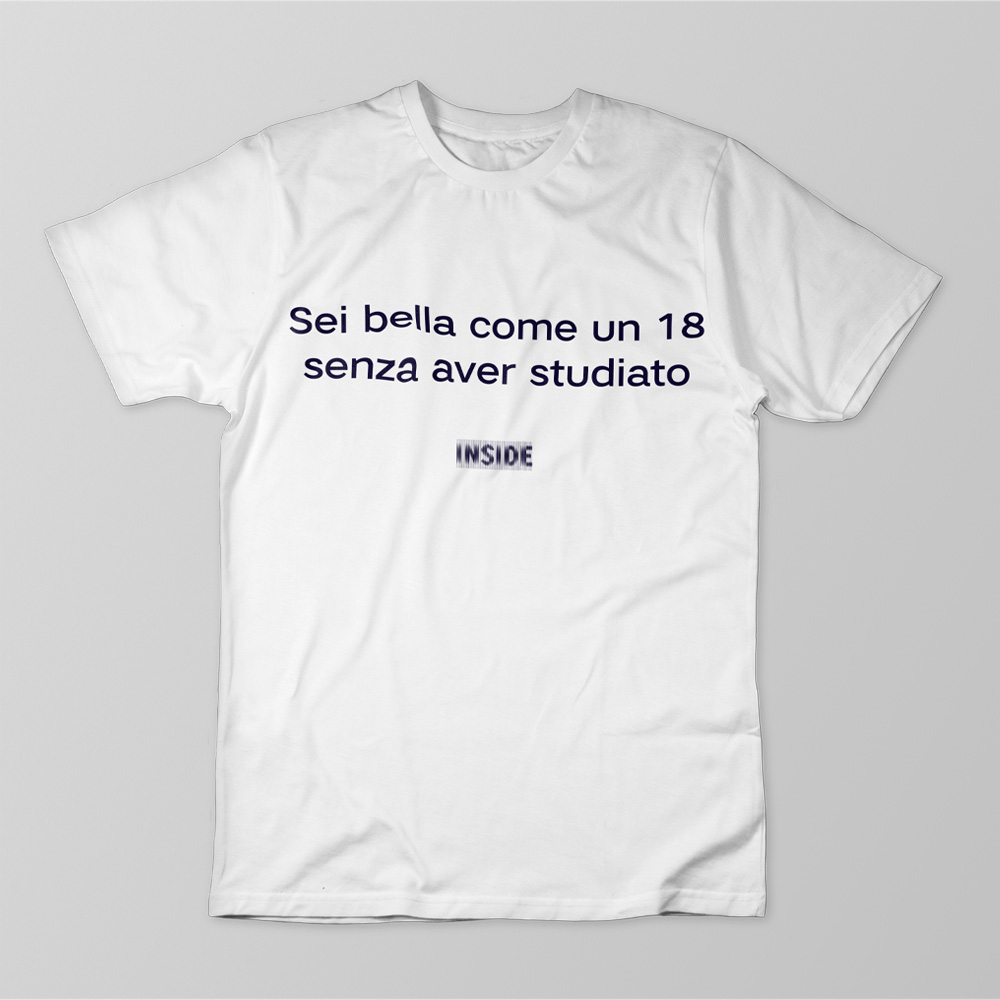 T-Shirt - Sei bella come un 18 senza aver studiato